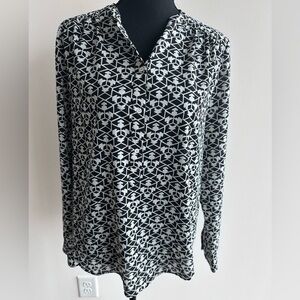 J.Crew Patterned Blouse